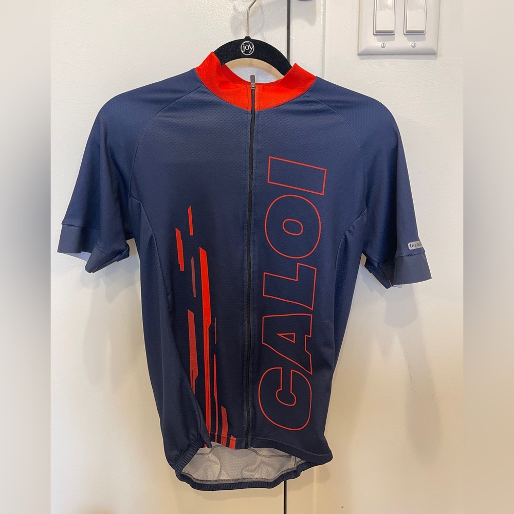 Caloi Cycling Jersey in Navy and Orange